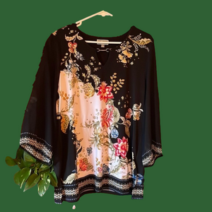 JM Collection Top Size L